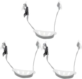 3pcs Adjustable Chin Strap for Hard Hats Safety Helmet Type Chin Holder Protective Buckle and Stable Replacement for Construction and Welding Helmets
