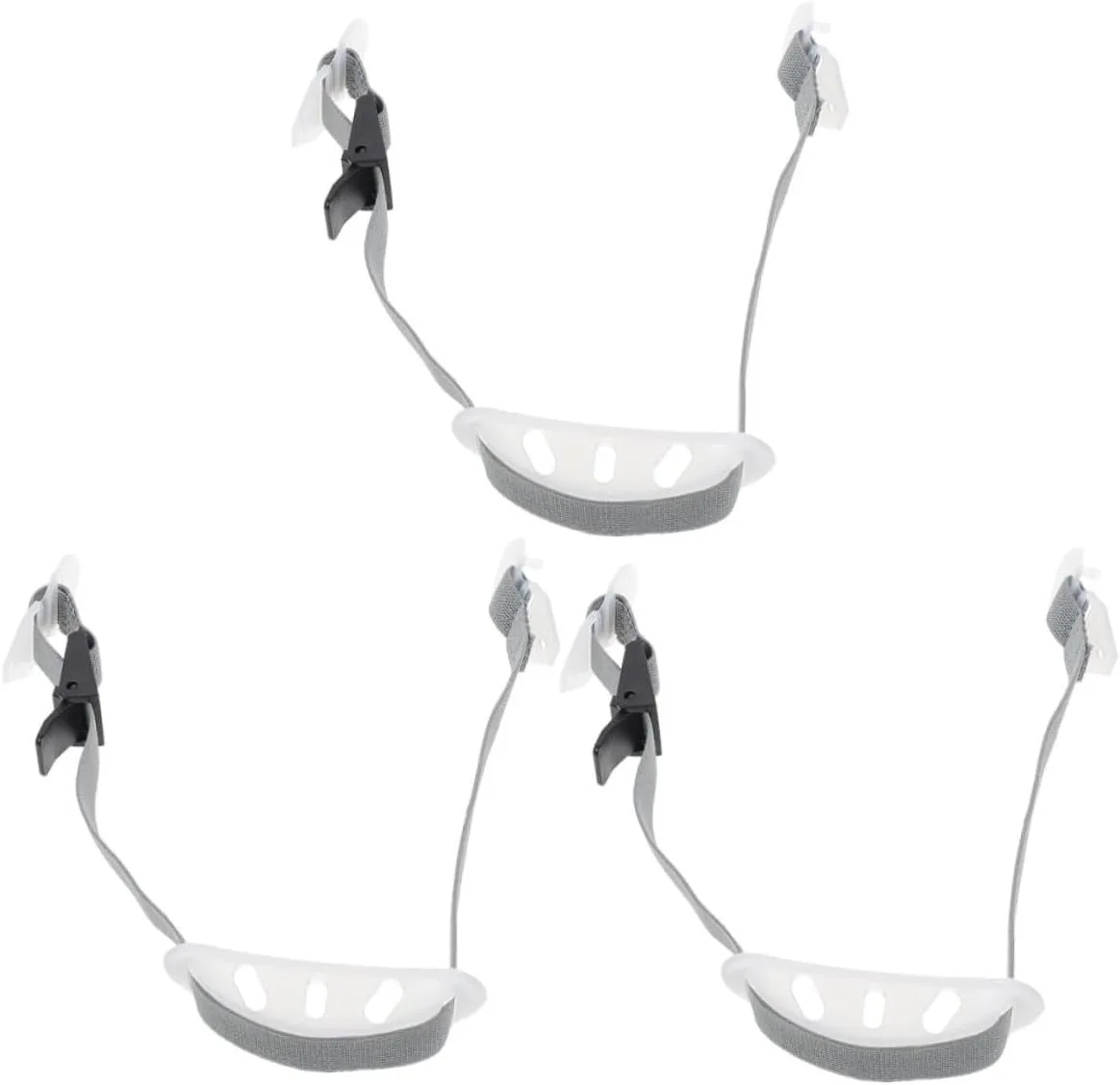 3pcs Adjustable Chin Strap for Hard Hats Safety Helmet Type Chin Holder Protective Buckle and Stable Replacement for Construction and Welding Helmets