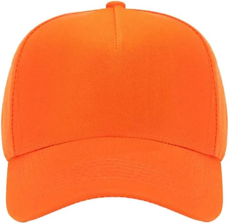 5-Panel Baseball Cap for Workouts, Hiking, Outdoor Sports, Customizable DIY Design, All-Season Comfort Fit, Adjustable