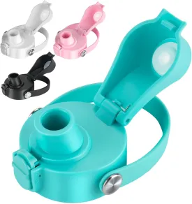 Auto Flip Lid for Hydro Flask Wide Mouth, Great Spout Lid for Simple Modern, Fits for Iron Flask and Other Brands, Replacement Lid with Button Lock
