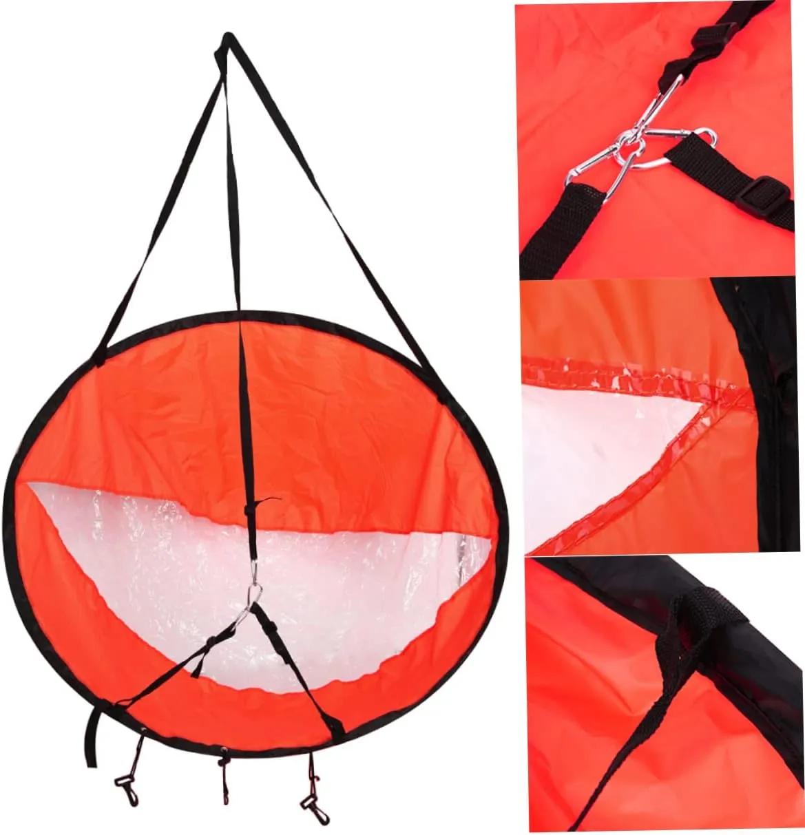 BESPORTBLE Downwind Kayak Sail Kayak Sail Foldable Wind Sail