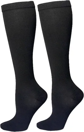 Bestjybt Compression Socks for Women & Men Circulation 15-20 mmHg Support Socks for Athletic Running Cycling