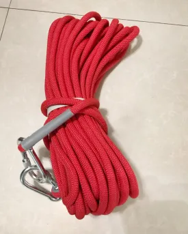 COMATOP Climbing rope,10.5 mm Static Climbing Rope 10M(32ft) 20M(64ft) 30M(96ft) Outdoor Rock Climbing Rope, Escape Rope Ice Climbing Equipment Fire Rescue Parachute Rope