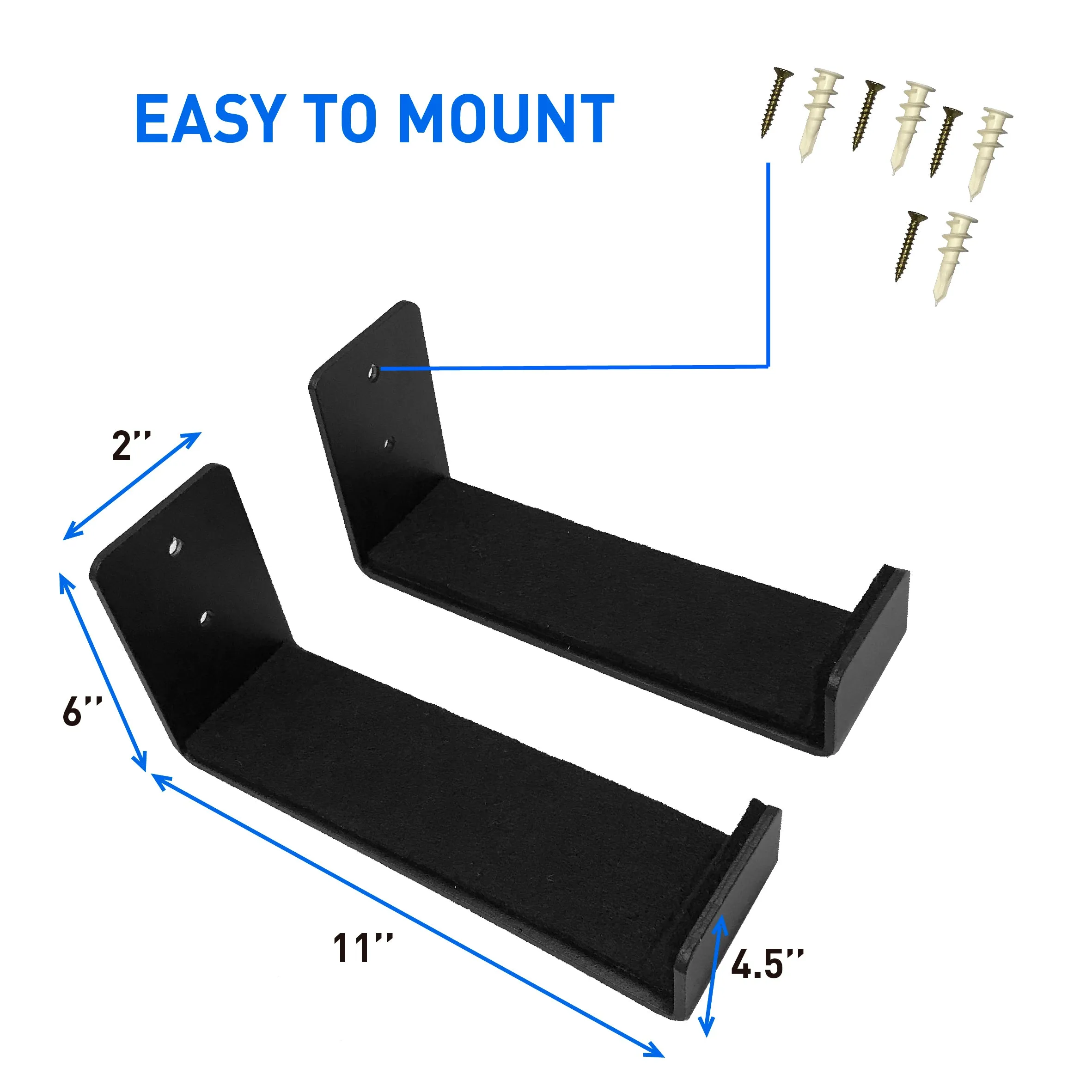 EasyGo SUP Wall Rack – Longboard Storage – Surfboard Display Rack – Surf Board Rack