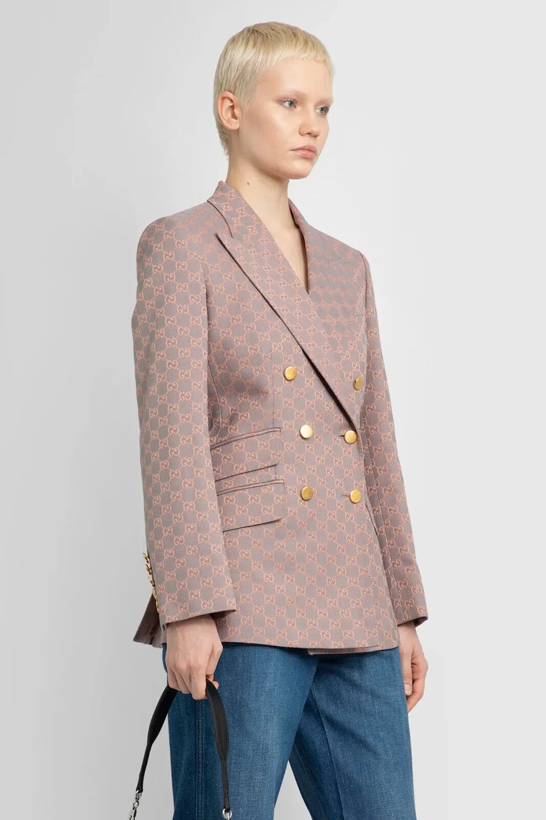Gucci Pink Blazer Jacket - Bnwt Usd  