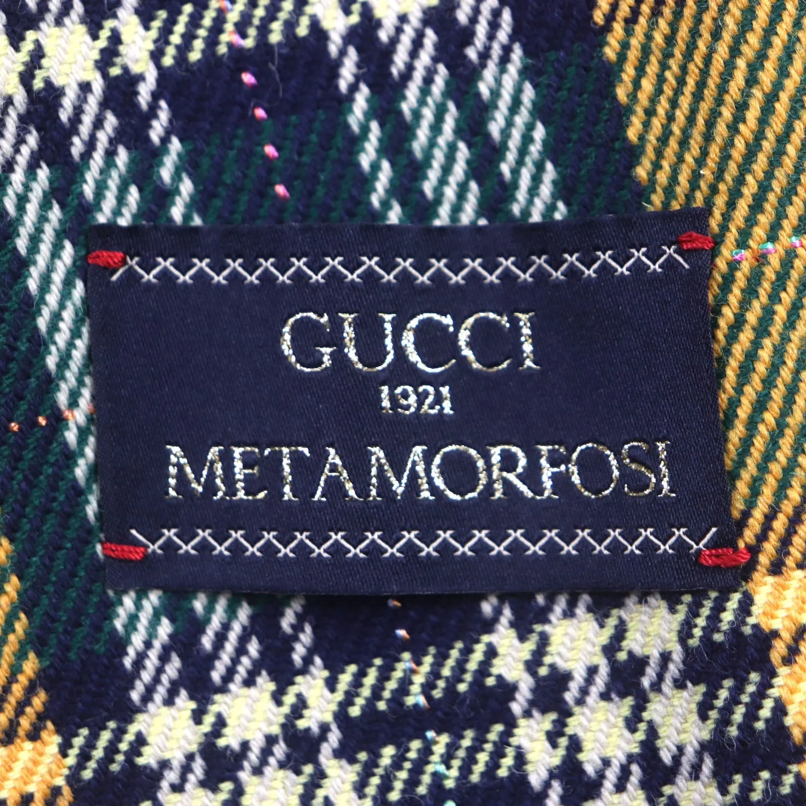 GUCCI Riders jacket 710795 wool yellow-green METAMORFOSI 46