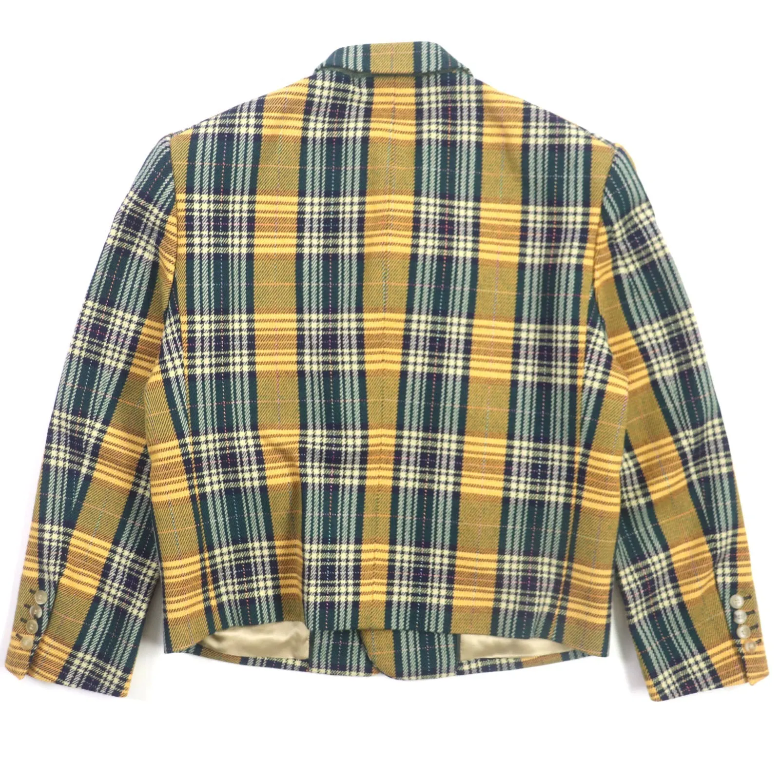 GUCCI Riders jacket 710795 wool yellow-green METAMORFOSI 46