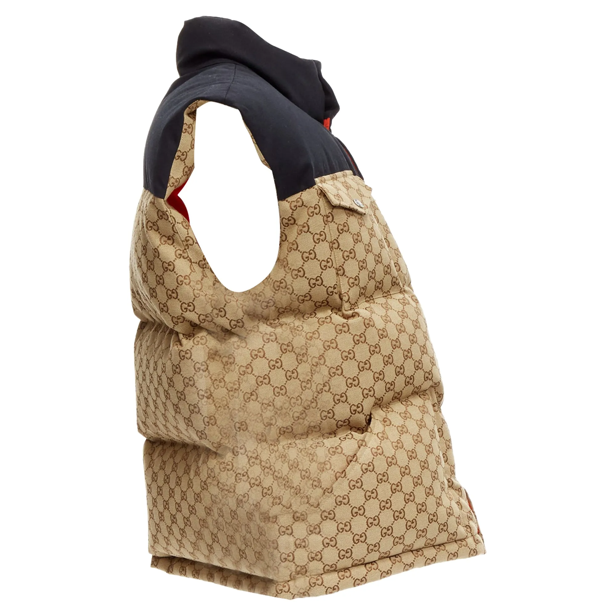 Gucci The North Face GG Monogram Padded Vest Jacket