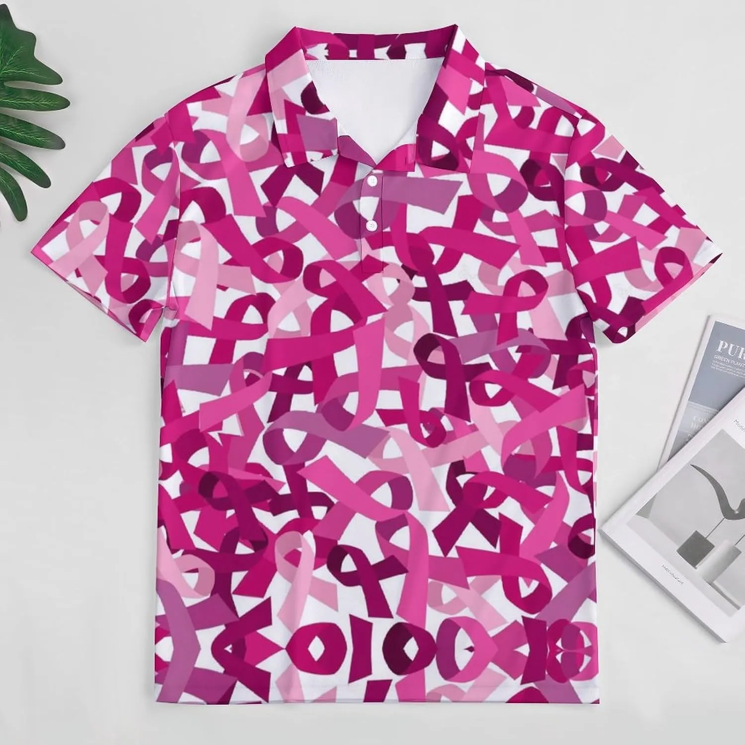 Hawaiian Golf Shirts for Women Polo Short Shirts Outfit Moisture Wicking Shirts