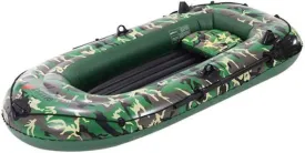 Inflatable Kayak Canoe, Inflatable Boat Set with Paddles Air Pump, PVC Kayak Canoe Boat Set for Drifting,3 People
