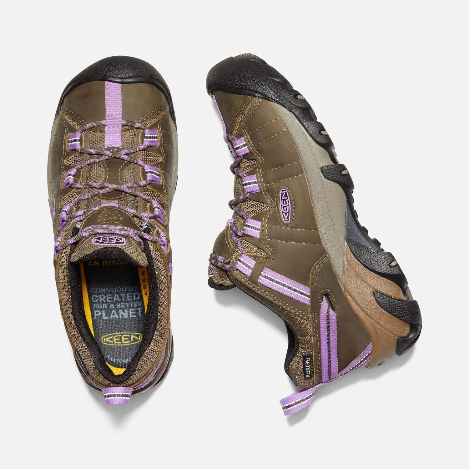 KEEN Ladies Targhee II Shoe -TIMBERWOLF