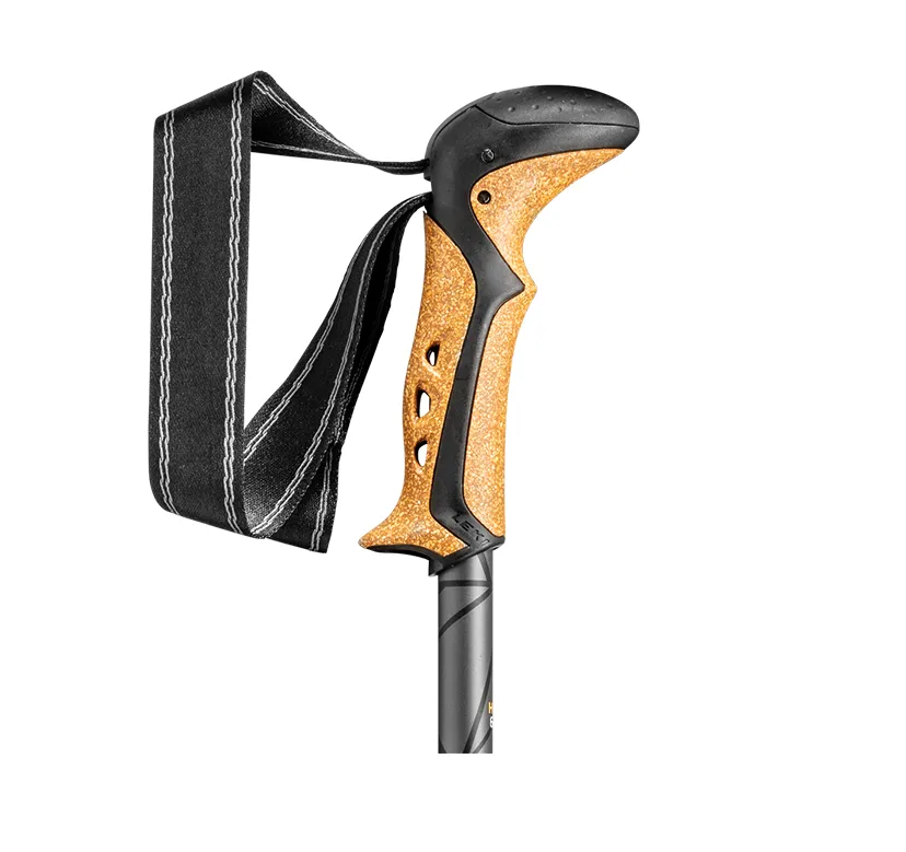 Leki Khumbu Lite Hiking/Trekking Poles (Mango/Dark Anthracite/Black)(Pair)