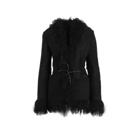 Mongolian Lamb Shearling Coat - '90s