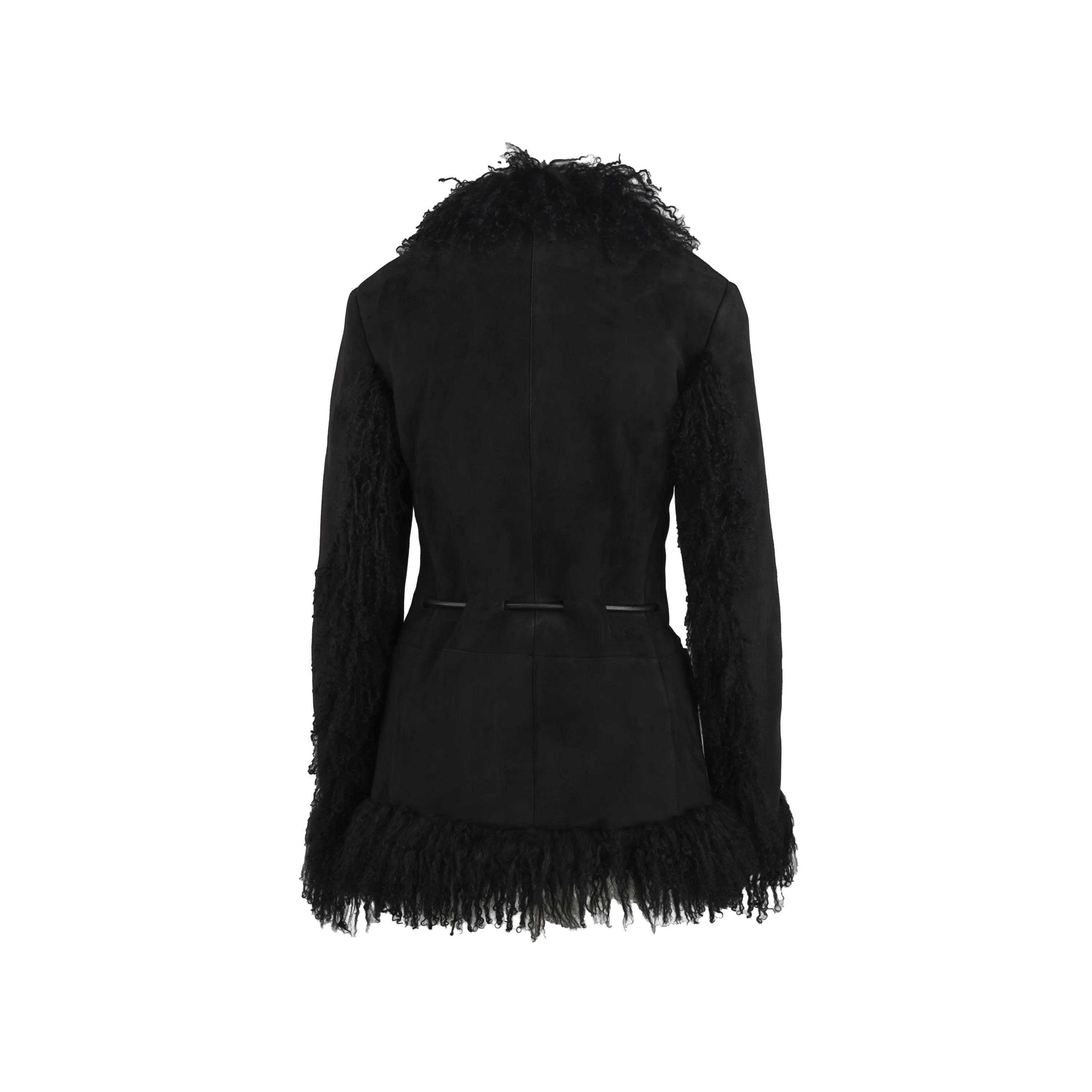 Mongolian Lamb Shearling Coat - '90s