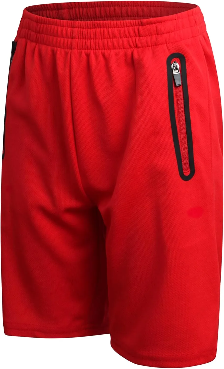 Pro Athlete Boys Basketball Shorts - 4 Pack Mesh Athletic Shorts for Boys - Gym Shorts for Workout and Running (Size: 5-16)