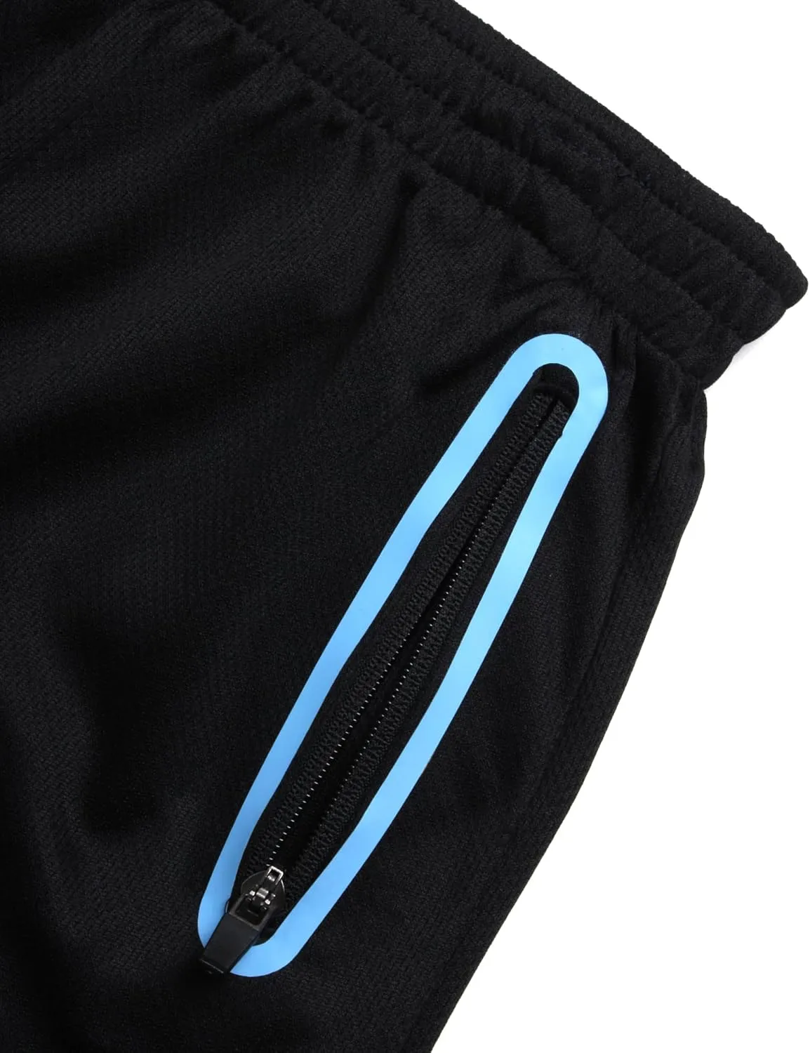Pro Athlete Boys Basketball Shorts - 4 Pack Mesh Athletic Shorts for Boys - Gym Shorts for Workout and Running (Size: 5-16)