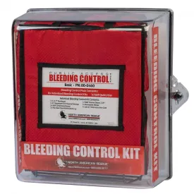 PUBLIC ACCESS BLEEDING CONTROL STATIONS - 8-PACK NYLON