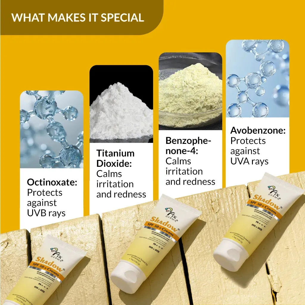 Shadow Sunscreen SPF 50   Cream