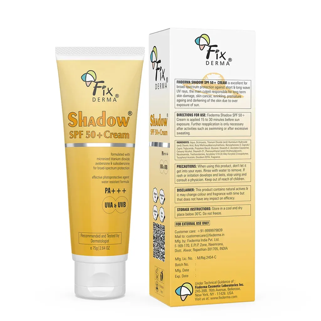 Shadow Sunscreen SPF 50   Cream