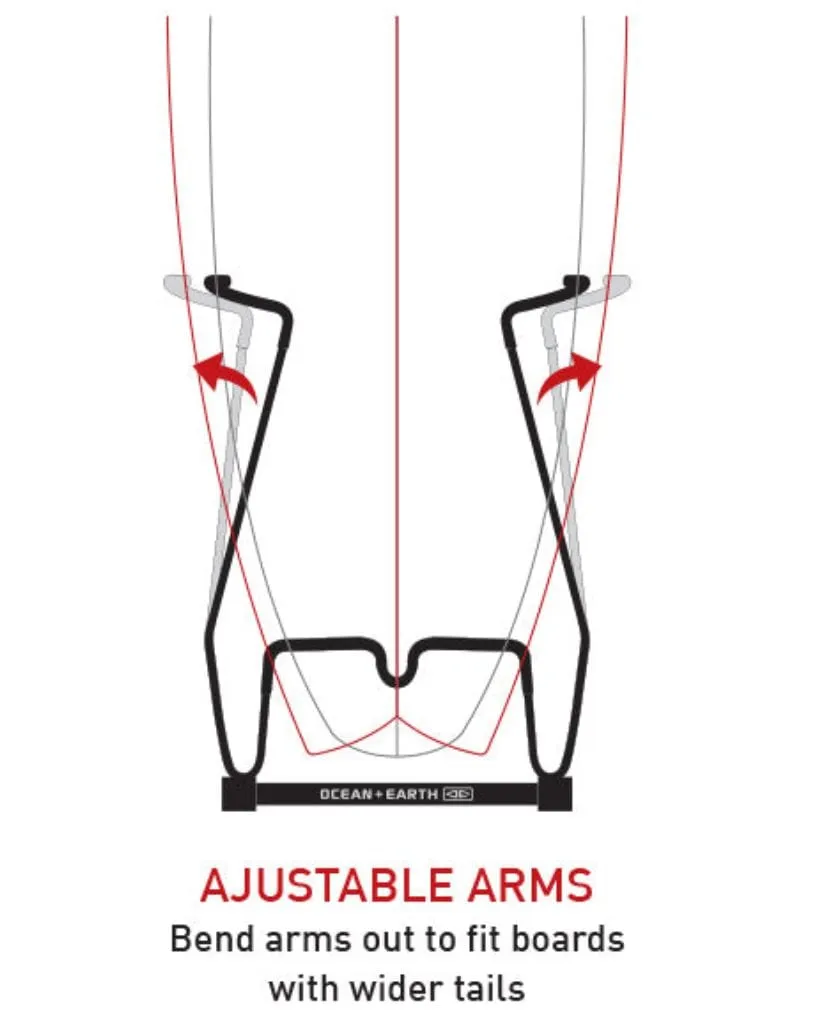 Single Vertical Surfboard Display Rack