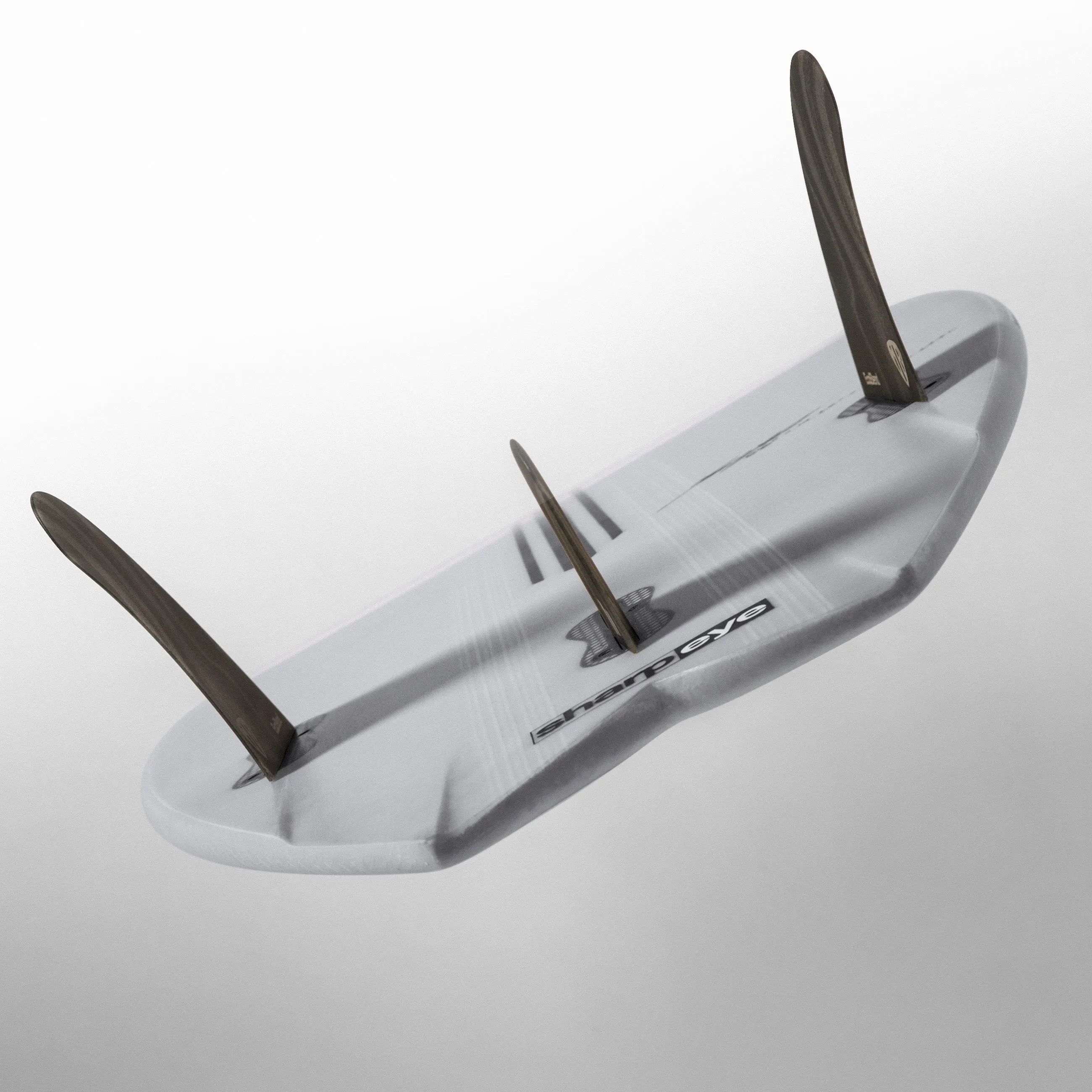 TWIN TURBO (E3 LITE) 6'2" x 21.5 X 2.75 - 39.30L, Swallow, 3x  FCS 2 Fin Boxes, Epoxy E3 - ID:941551
