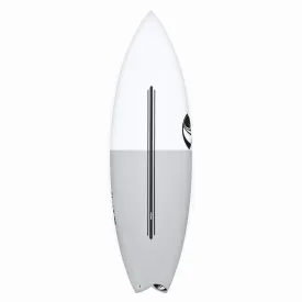 TWIN TURBO (E3 LITE) 6'2" x 21.5 X 2.75 - 39.30L, Swallow, 3x  FCS 2 Fin Boxes, Epoxy E3 - ID:941551