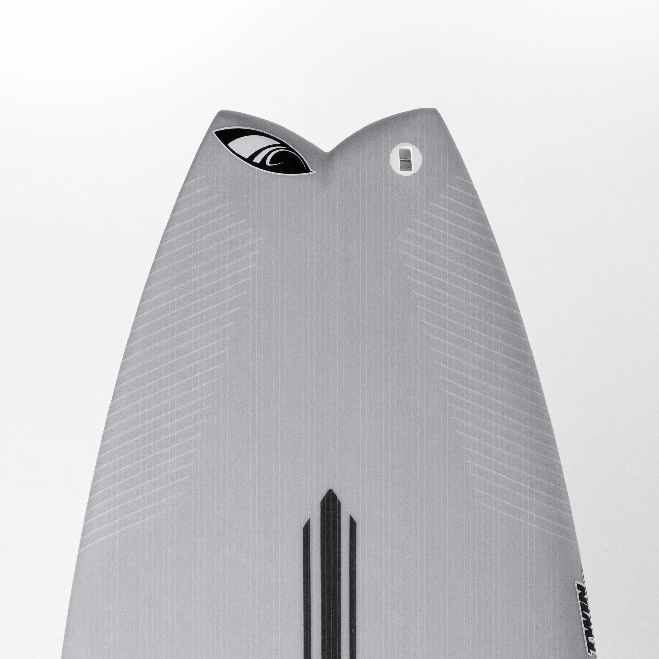 TWIN TURBO (E3 LITE) 6'2" x 21.5 X 2.75 - 39.30L, Swallow, 3x  FCS 2 Fin Boxes, Epoxy E3 - ID:941551