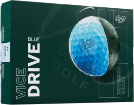 Vice Drive Golf Balls (2025 Model) (Blue)
