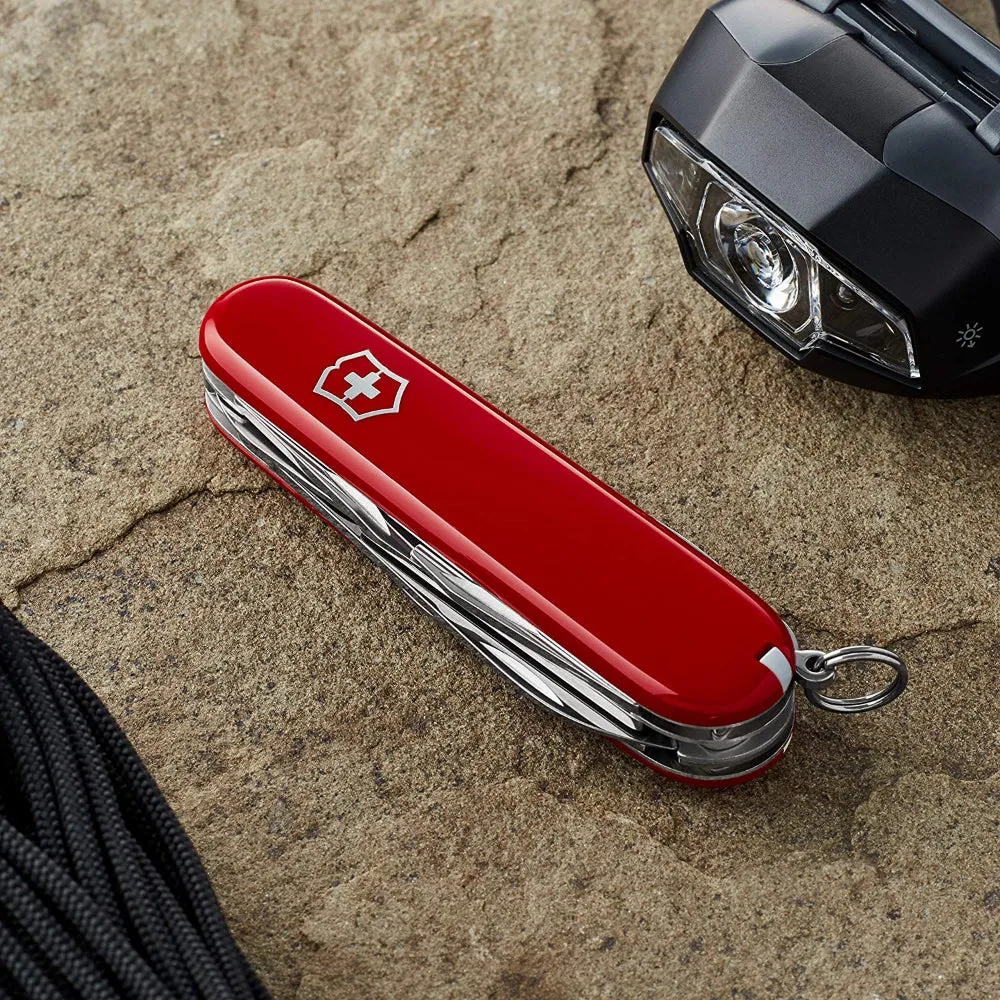 Victorinox Swiss Army Climber Pocket Knife Multitool 14 Functions - Red