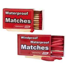 Waterproof & Stormproof Matches