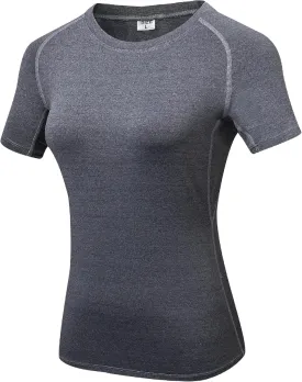 Women's Fitness Athletic Casual T-Shirt Running Workout Yoga Quick Dry Top 3 Pack