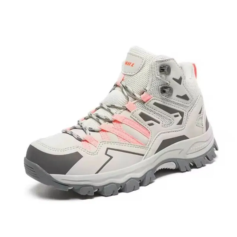 Women's Non-slip Waterproof Outdoor Hiking Shoes for Trekking, Climbing, and Camping