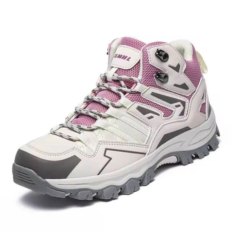 Women's Non-slip Waterproof Outdoor Hiking Shoes for Trekking, Climbing, and Camping